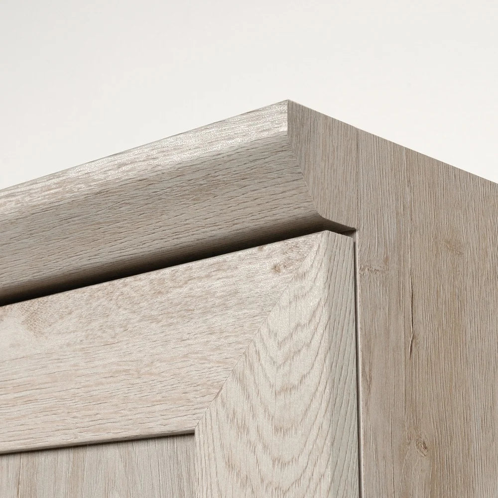 Drawer Two Door Storage Cabinet With Adjustable Shelves