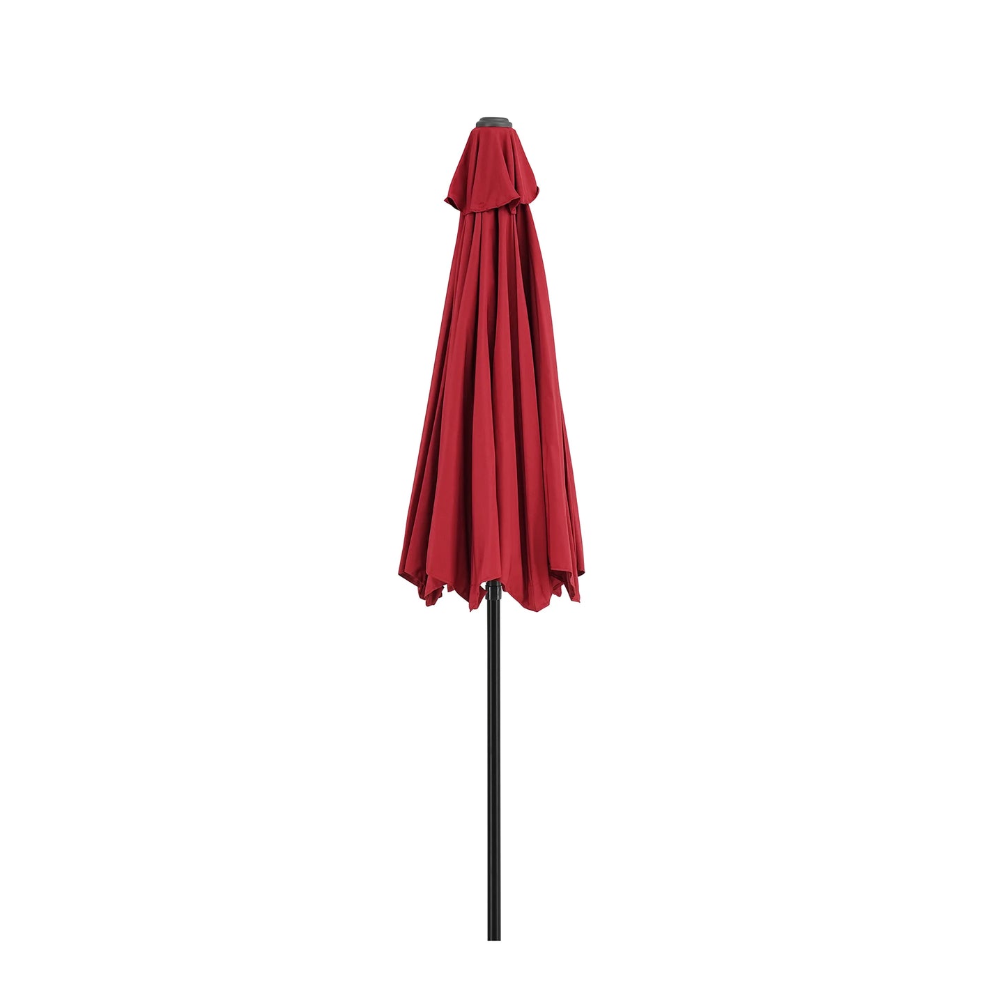 Blissun Outdoor Patio Umbrella With Tilt And Crank 8 Ribs