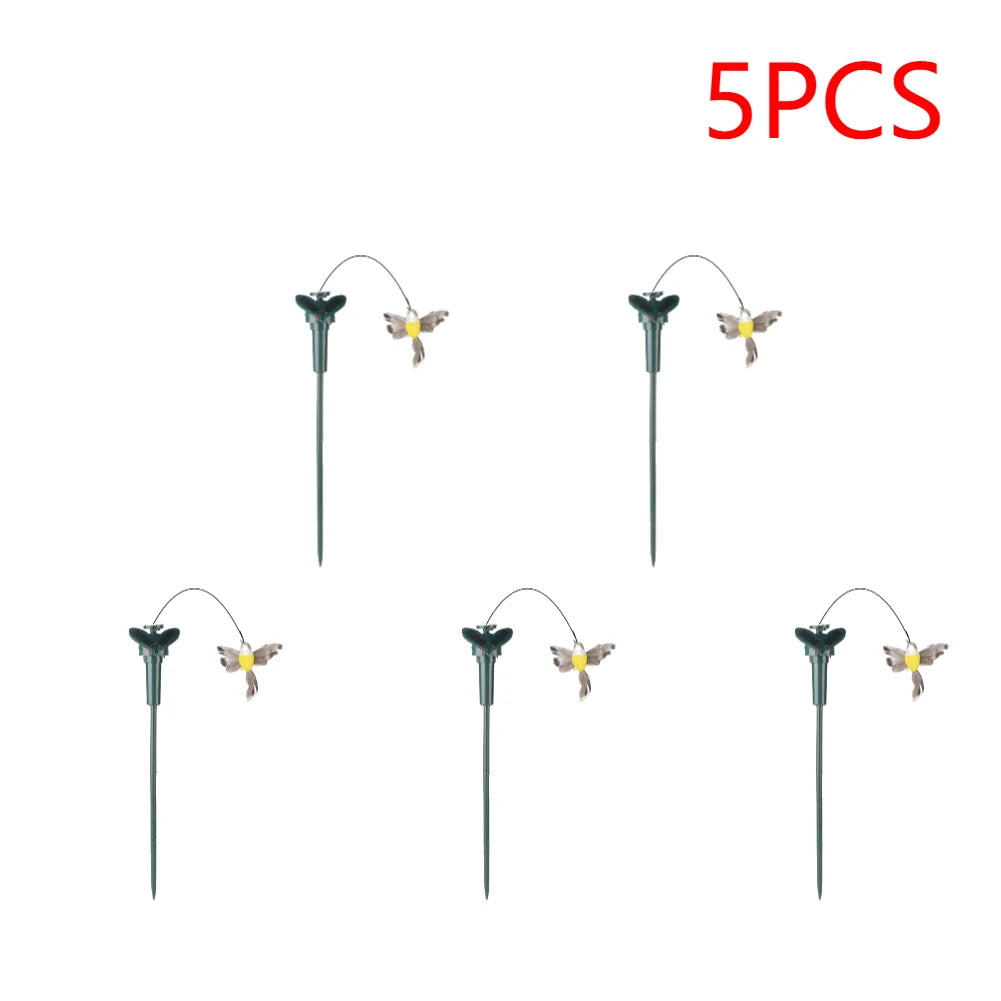 Shunmaii Solar Dancing Butterfly Bird Garden Stake Ornament