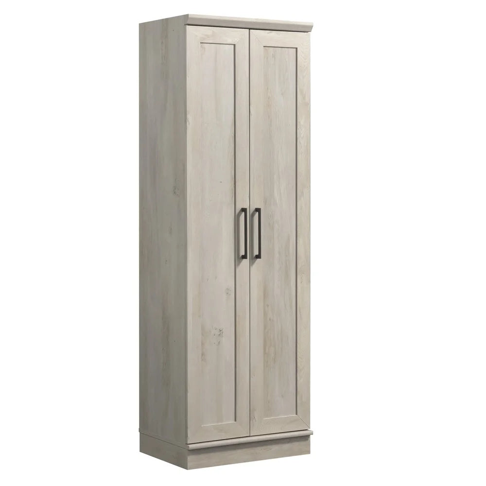 Drawer Two Door Storage Cabinet With Adjustable Shelves