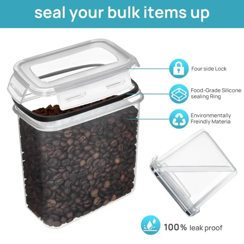 Vtopmart Airtight Food Storage Containers Set Pantry Bins