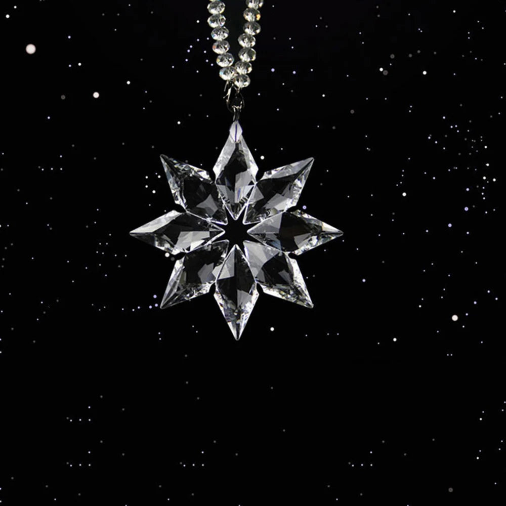 Karlor Crystal Snowflake Car Pendant Sun Catcher Ornament