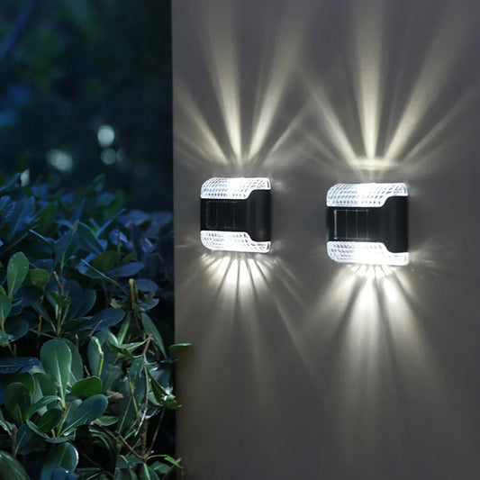 Solar Lights Outdoor Wide Lighting Angle Motion Sensor Security Lamp Street Garden Yard Park Outdoor Home Lighting Decoration
