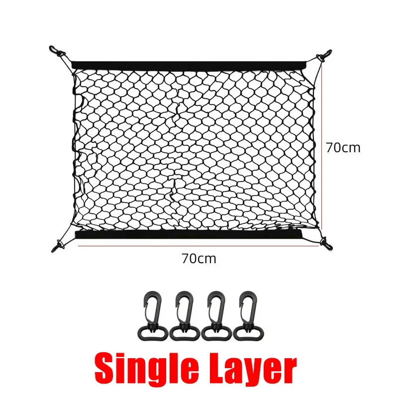 RAV4 XA50 Car Boot Net Nylon Mesh Storage Organizer Bag