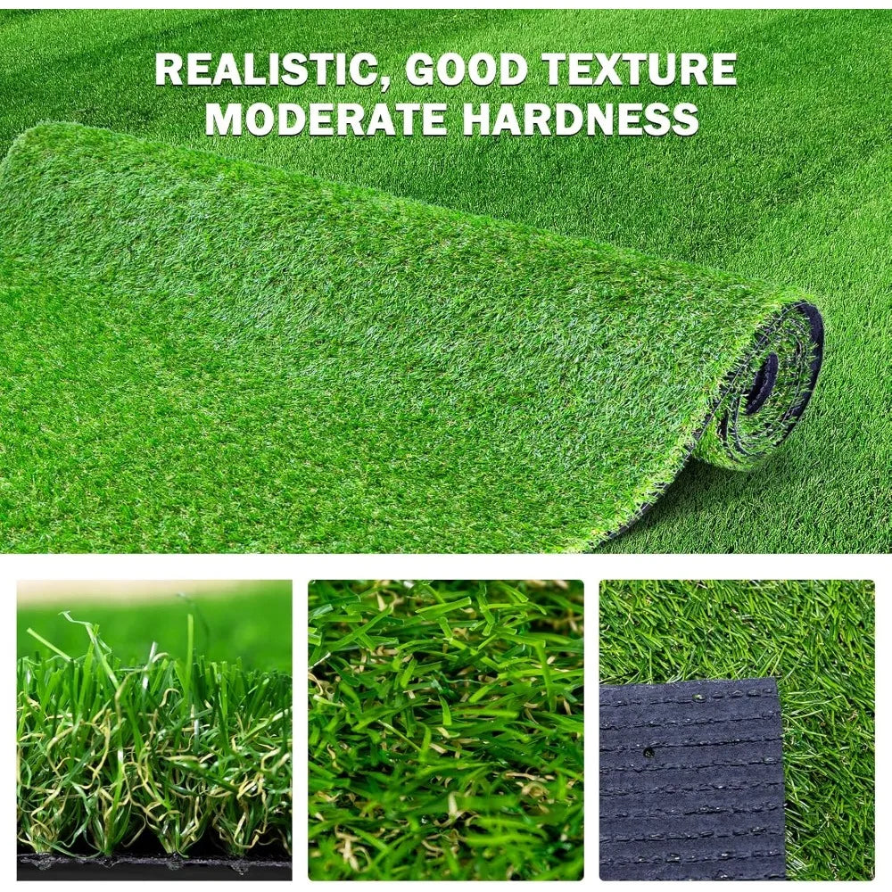 Realistic Artificial Grass Rug Turf Rolls for Indoor Outdoor Use