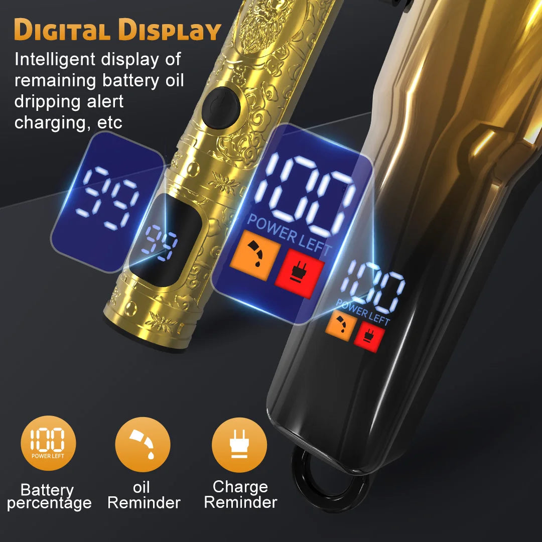 Sejoy Professional Combo Kits For Men Adjustable Speeds Hair Clipper Rechargeable Electric Hair Trimmer Set for Barber