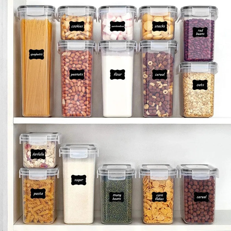 Vtopmart Airtight Food Storage Containers Set Pantry Bins