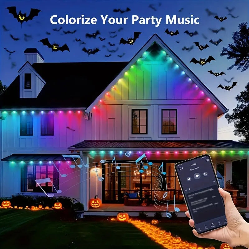 MIMIRGB Permanent Outdoor Smart Lights With Remote