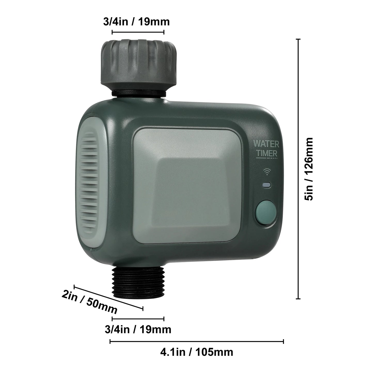 SucceBuy WiFi Sprinkler Timer App Controlled Dual Outlet Water Timer