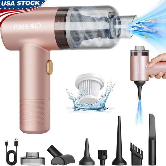 XMSJ Portable Cordless Car Vacuum 12000Pa High Power 4 In 1