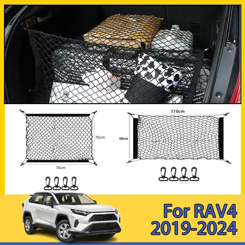 Trunk Net For Toyota RAV4 Suzuki Across Cargo Organizer