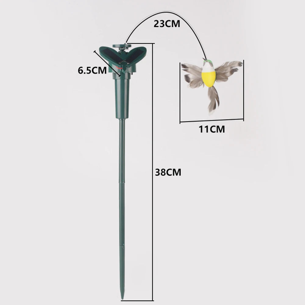 Shunmaii Solar Dancing Butterfly Bird Garden Stake Ornament