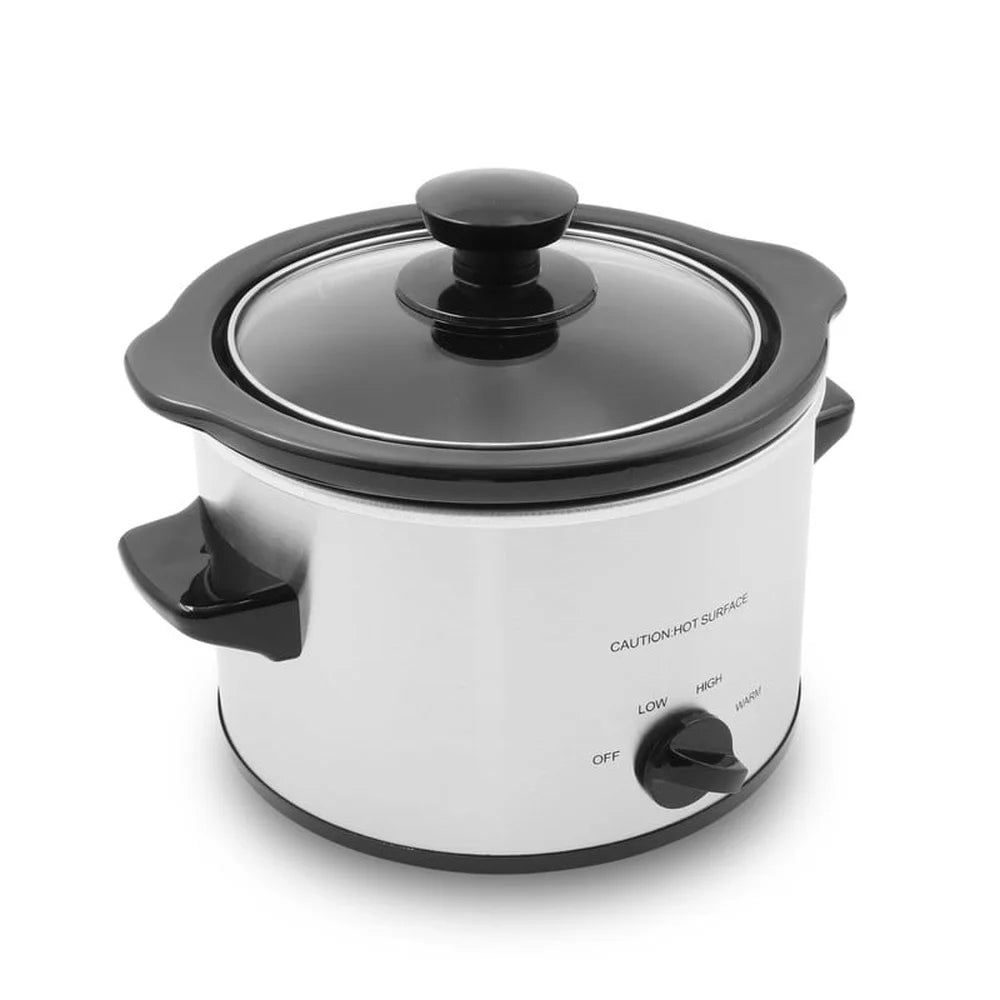 XMSJ Mini Slow Cooker With Glass Lid And Keep Warm
