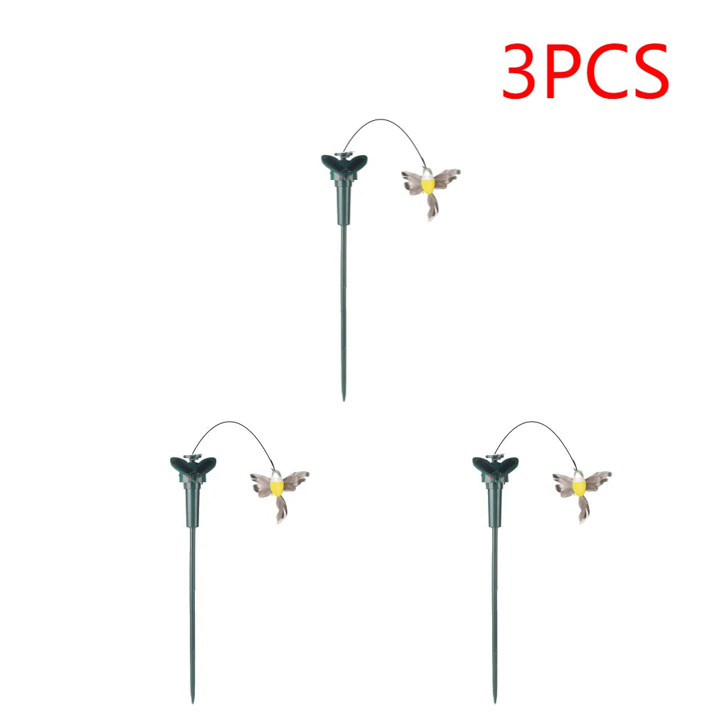 Shunmaii Solar Dancing Butterfly Bird Garden Stake Ornament