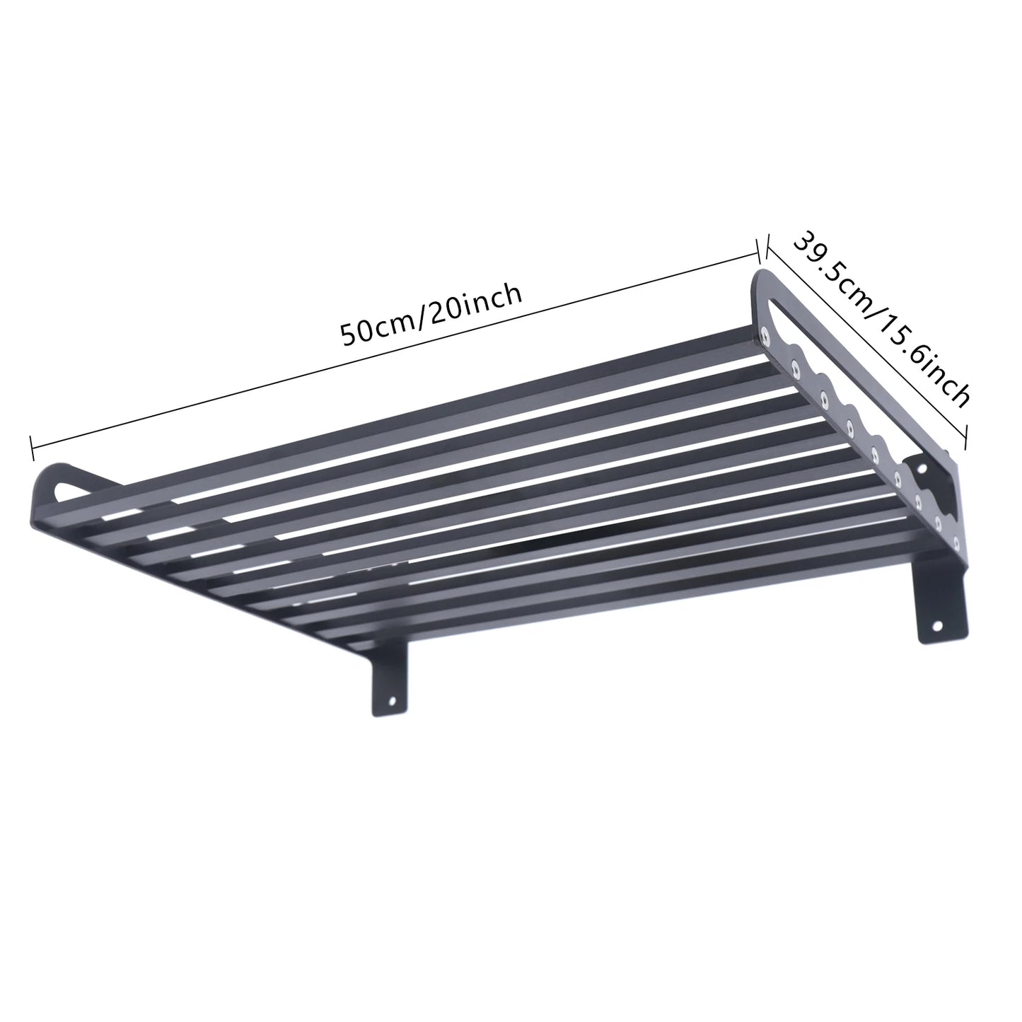 Hign-concerned Wall Mount Microwave Oven Rack 50Kg Capacity