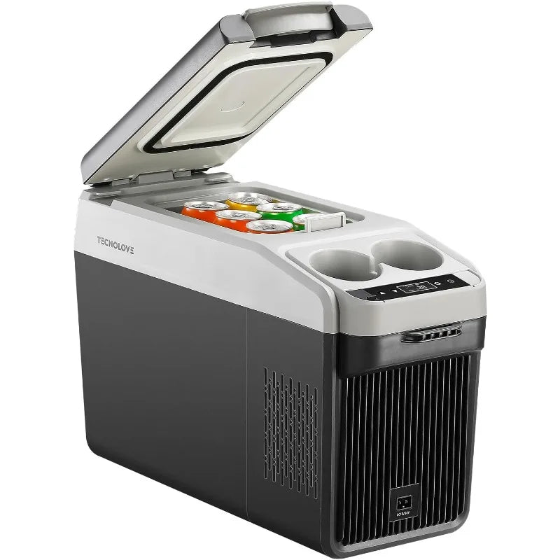 XMSJ 12 Volt Center Console Fridge Car Refrigerator