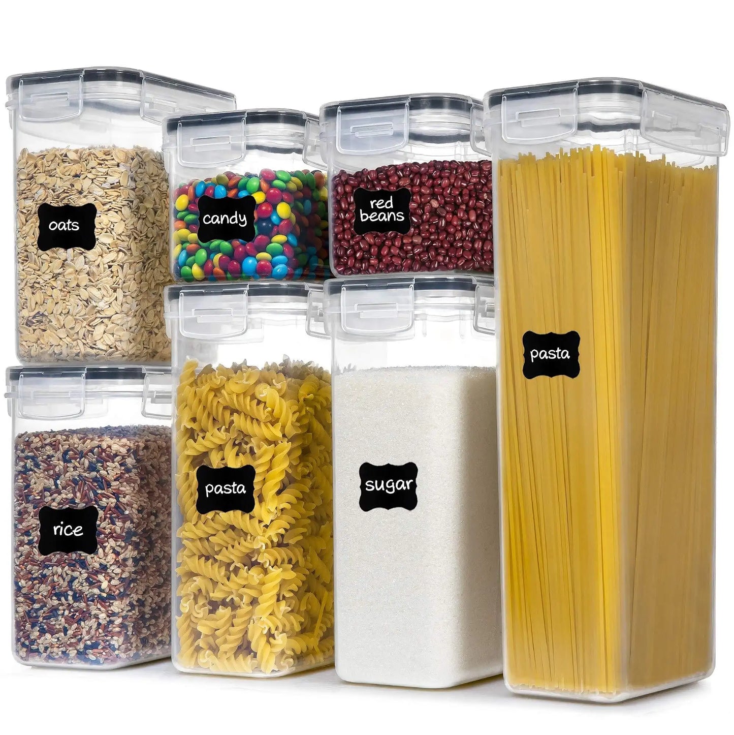 Vtopmart Airtight Food Storage Containers Set Pantry Bins