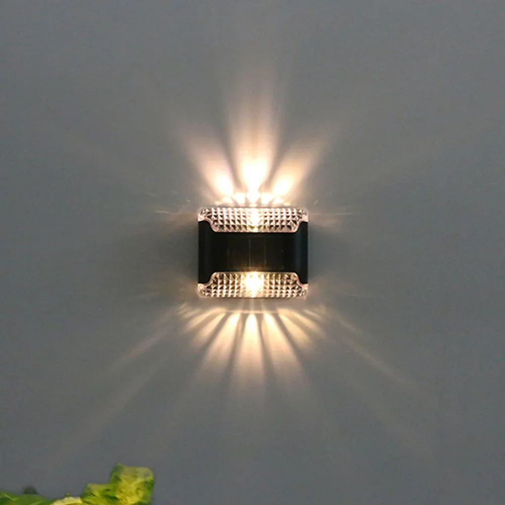 Solar Lights Outdoor Wide Lighting Angle Motion Sensor Security Lamp Street Garden Yard Park Outdoor Home Lighting Decoration