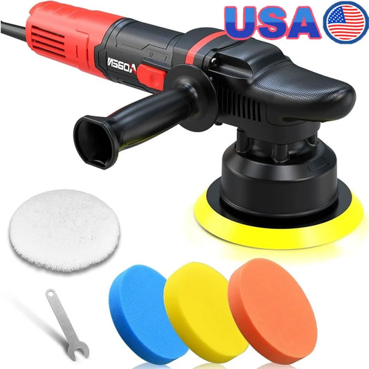 XMSJ Car Buffer Polisher Dual Action Orbital 700W Kit