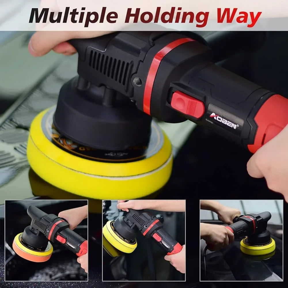 XMSJ Car Buffer Polisher Dual Action Orbital 700W Kit