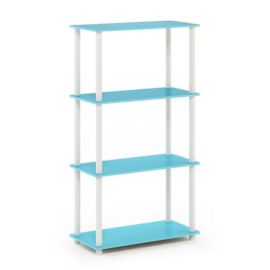 XMSJH Freestanding 4 Tier Multipurpose Shelf Rack Unit