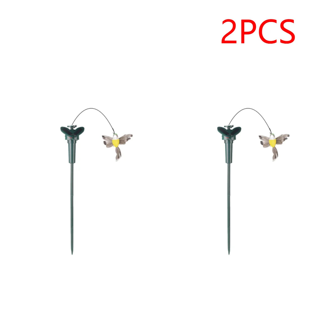 Shunmaii Solar Dancing Butterfly Bird Garden Stake Ornament