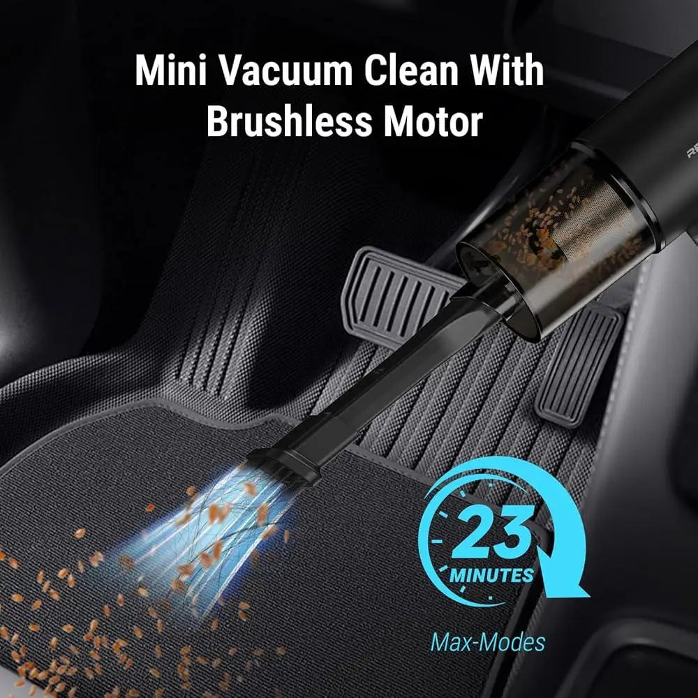 XMSJ Portable Cordless 4 In 1 Car Vacuum Duster Inflator