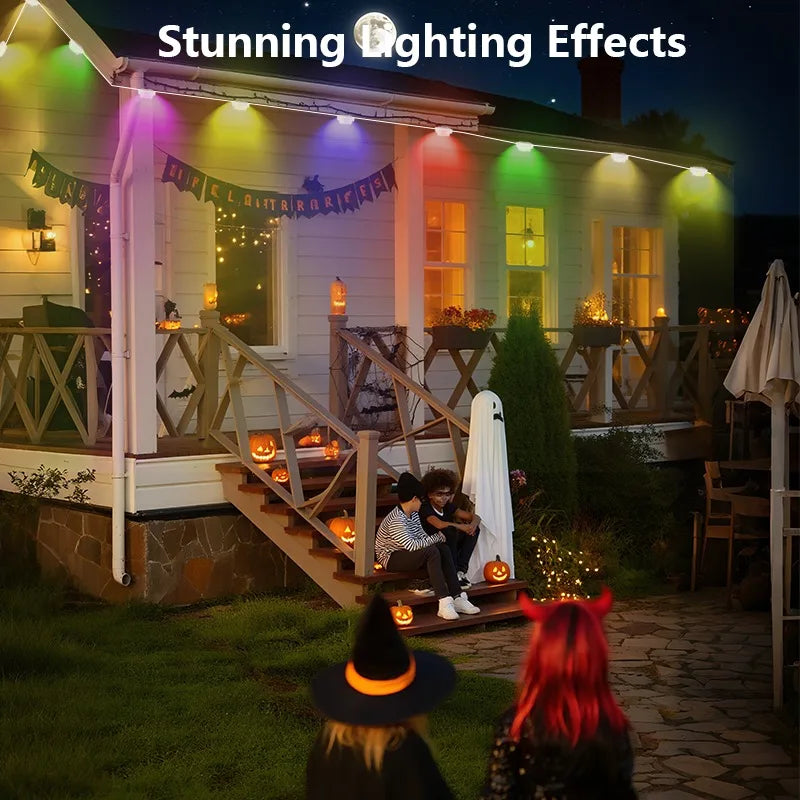 MIMIRGB Permanent Outdoor Smart Lights With Remote