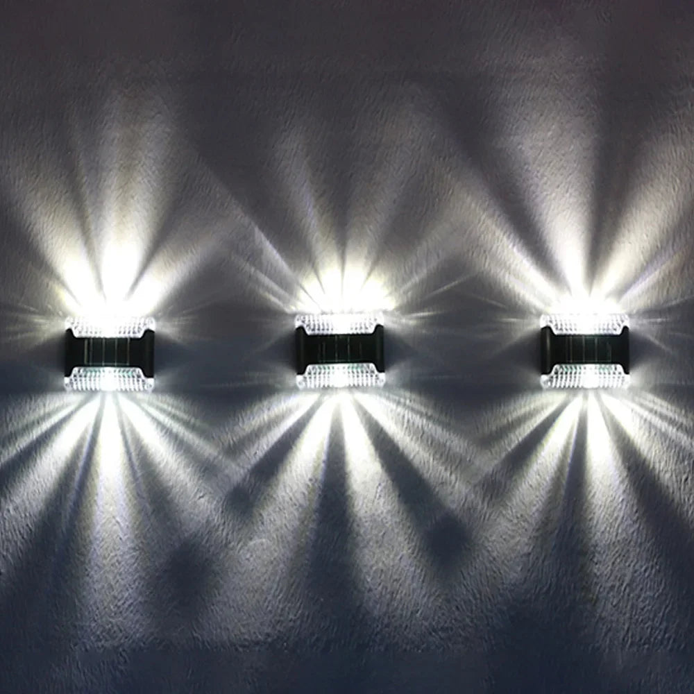 Solar Lights Outdoor Wide Lighting Angle Motion Sensor Security Lamp Street Garden Yard Park Outdoor Home Lighting Decoration