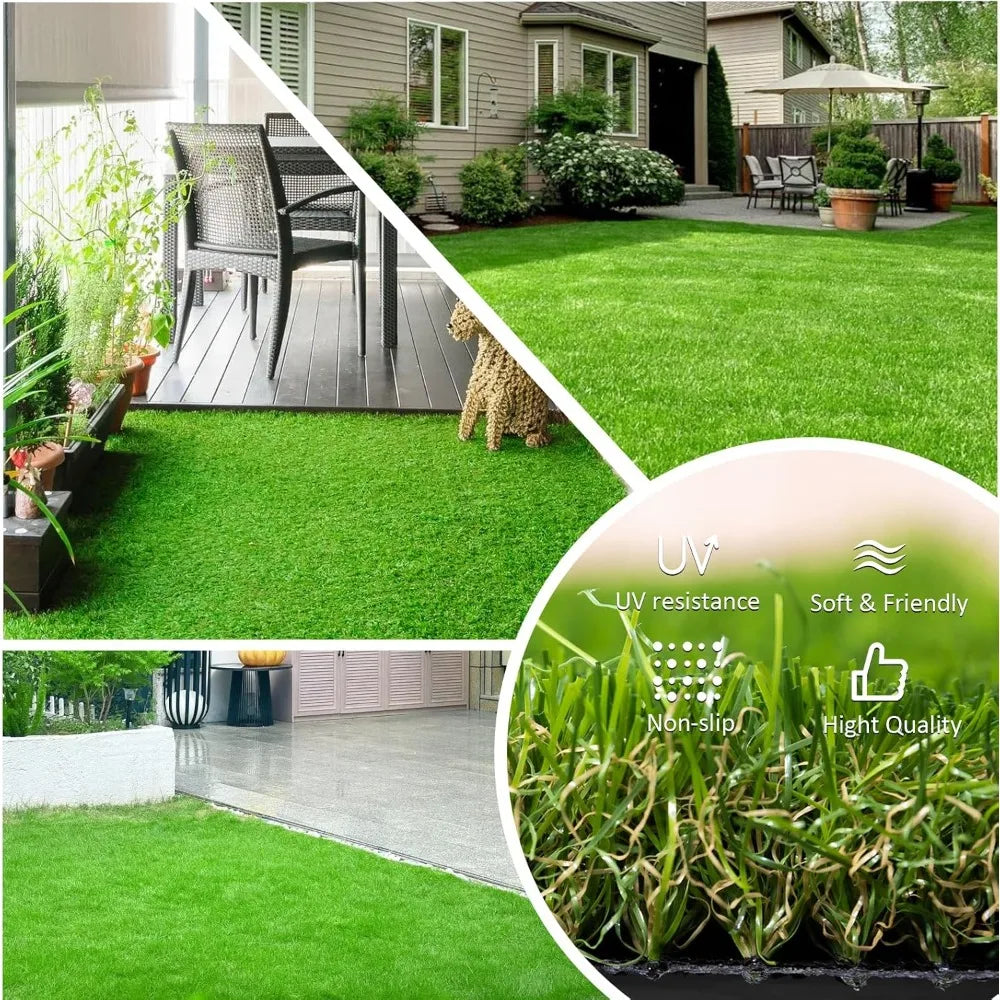 Realistic Artificial Grass Rug Turf Rolls for Indoor Outdoor Use