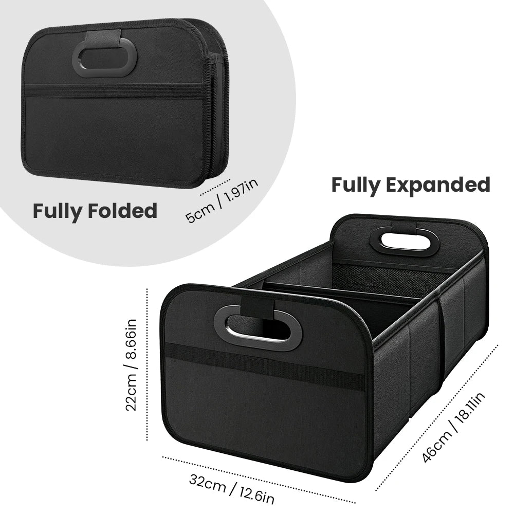 Hign-Concerned Car Storage Box Foldable Trunk Organizer