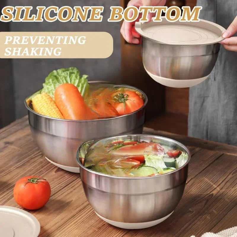 Hign Concerned Mixing Bowls With Airtight Lids Set 26 Piece